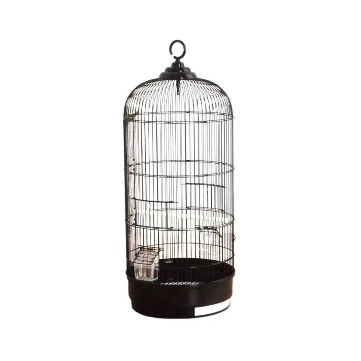Round Bird Cage Metal Cage Large Pet Birdcage Indoor Outdoor Parrot โ image 2
