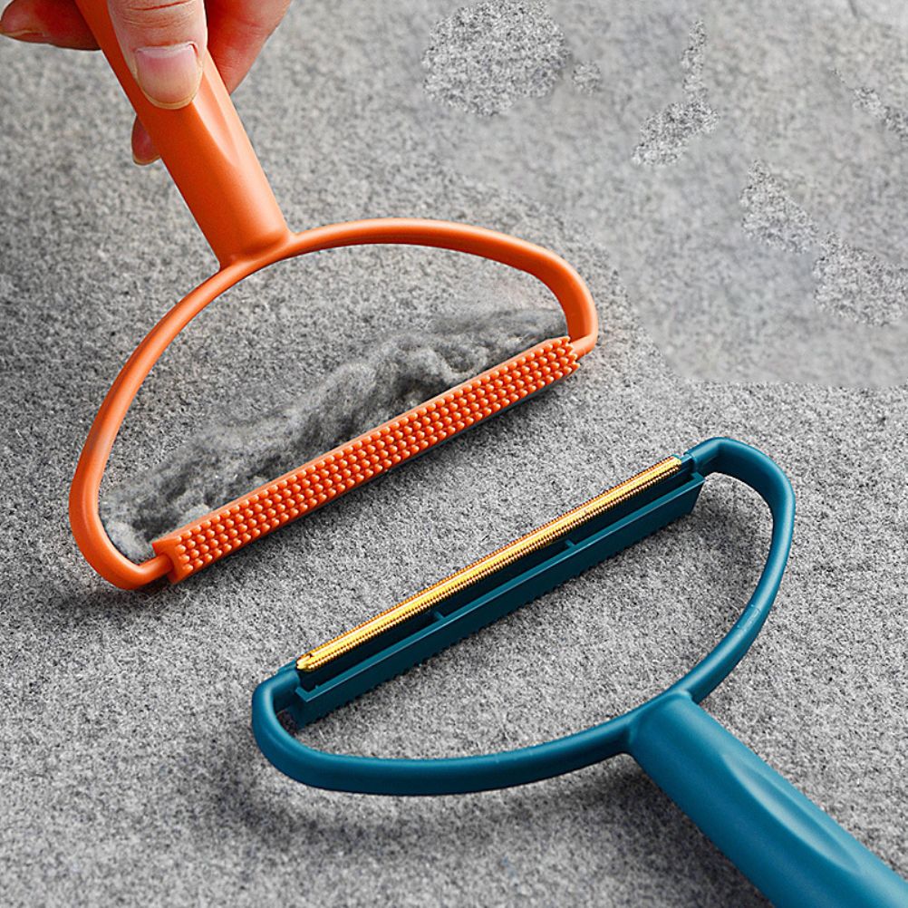 Portable Lint Remover for Clothes Blankets Manual Fuzz Shaver Reusable Double Sided Lint Remover Brush — image 5