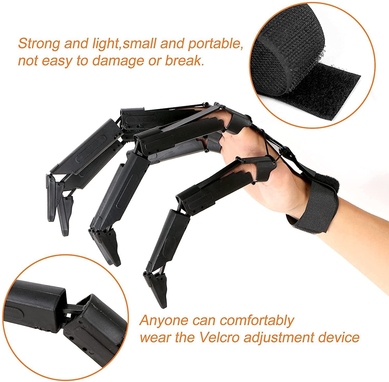 Halloween Articulated Fingers,Articulated Finger Extensions with Flexible Joints,Claw Gloves for Party Dress Cosplay Costume Props — image 3