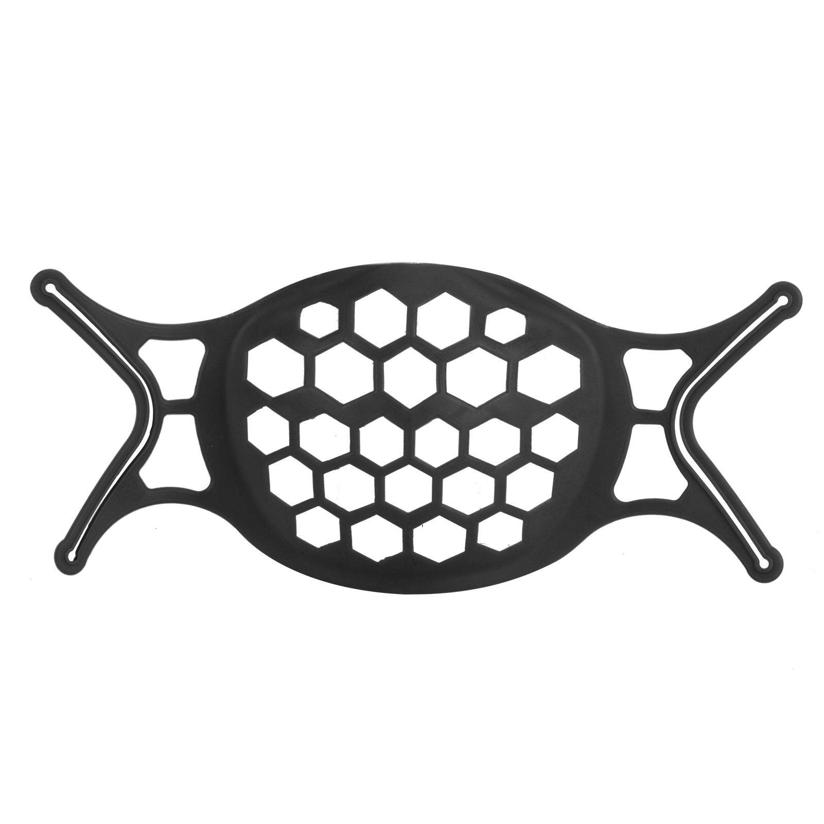 Mouth Muffle Bracket Reusable Washable Breathing Mouth Muffle Support Frame AccessoryBlack — image 5