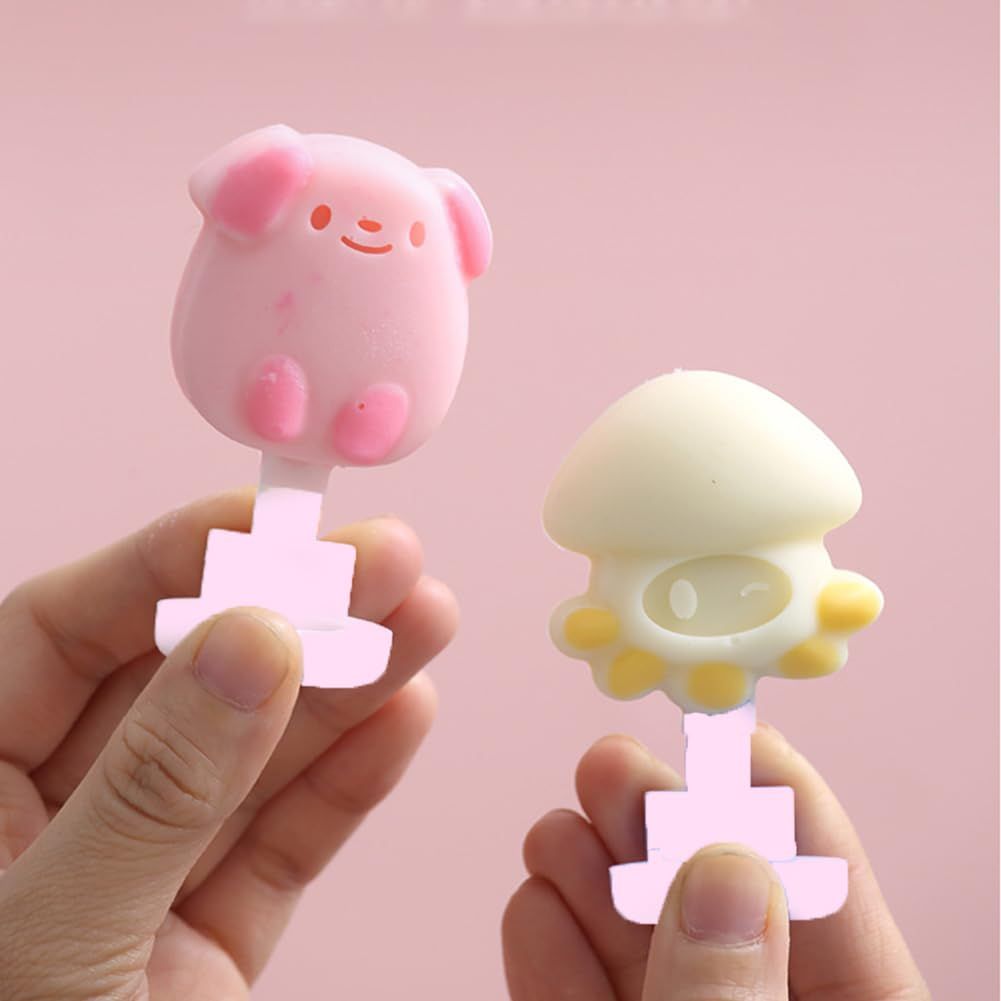 Popsicles Molds Silicone Popsicle Molds Homemade Ice Cream Molds Reusable Popsicle Molds BPA Free (Blue) โ image 4