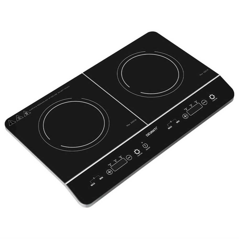Devanti Portable Induction Cooktop 60cm Portable Cooker 15A Plug — image 3