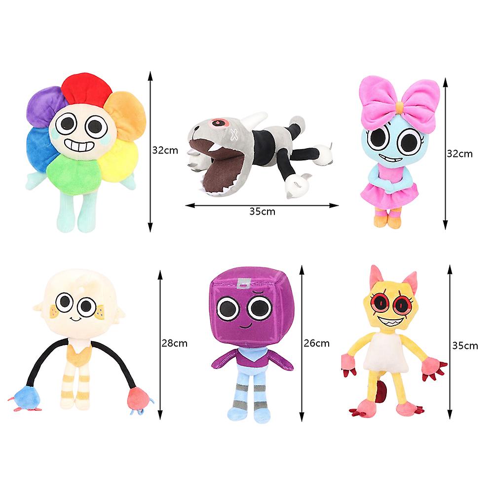Plush Toys Cute Anime Plush Toys Cute Cartoon Anime Character Shaped Plush Toys for Kids Adults Dandy โ image 2