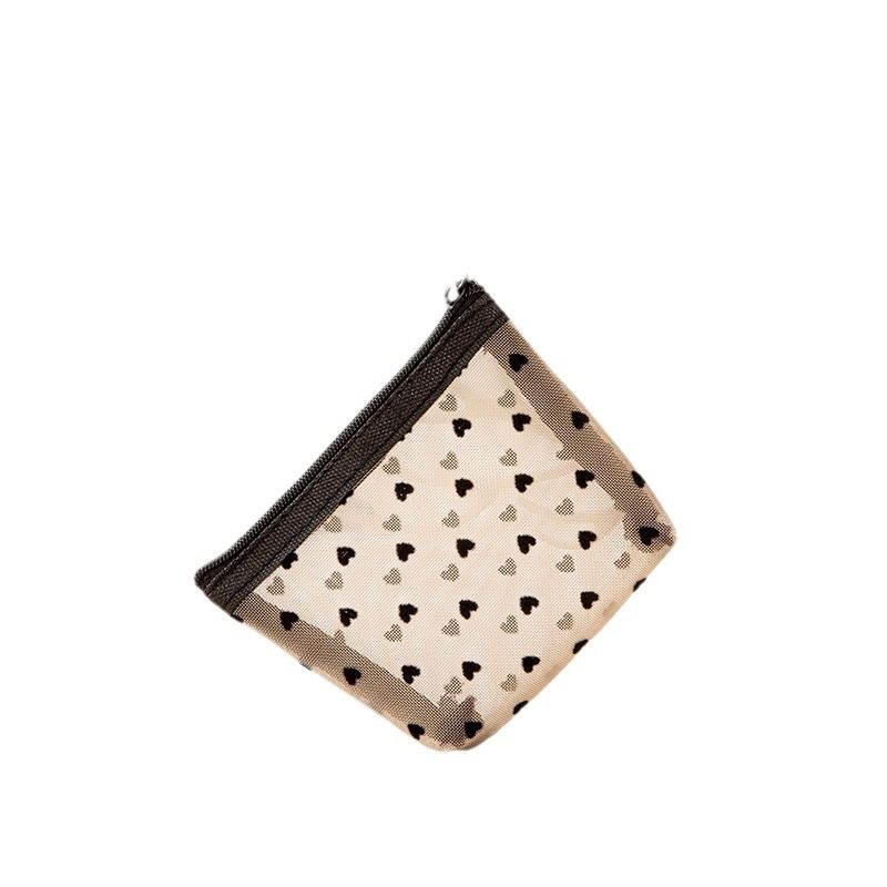 Portable Makeup Bag Large Capacity Travel Cosmetic black octagonal portable — image 6