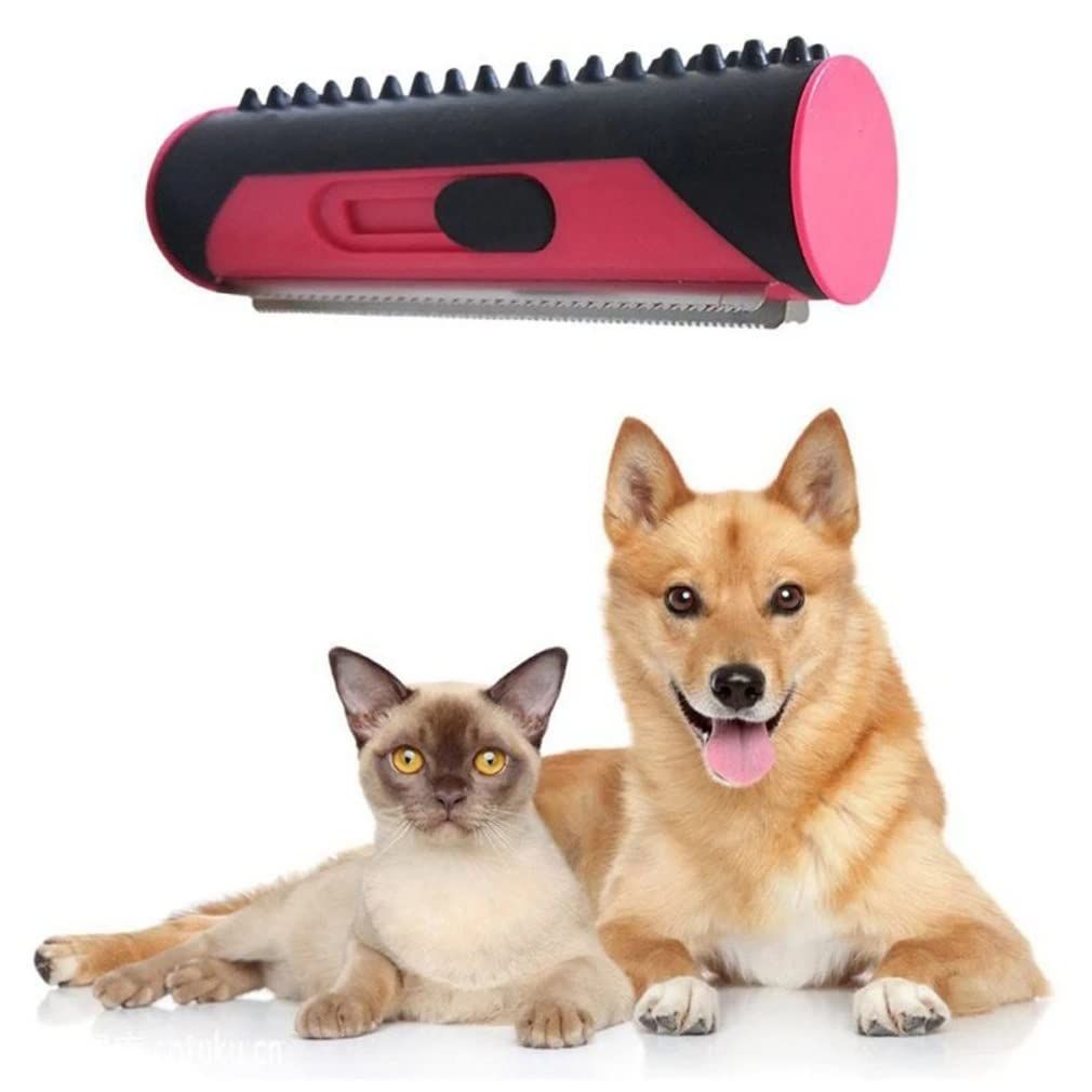 Pet Brush Pet Dog Hair Comb Lint Roller Puppy Cleaning Brush Cats Hair Sofa Carpet Cleaner Brushes Pet Rolling Comb — image 4