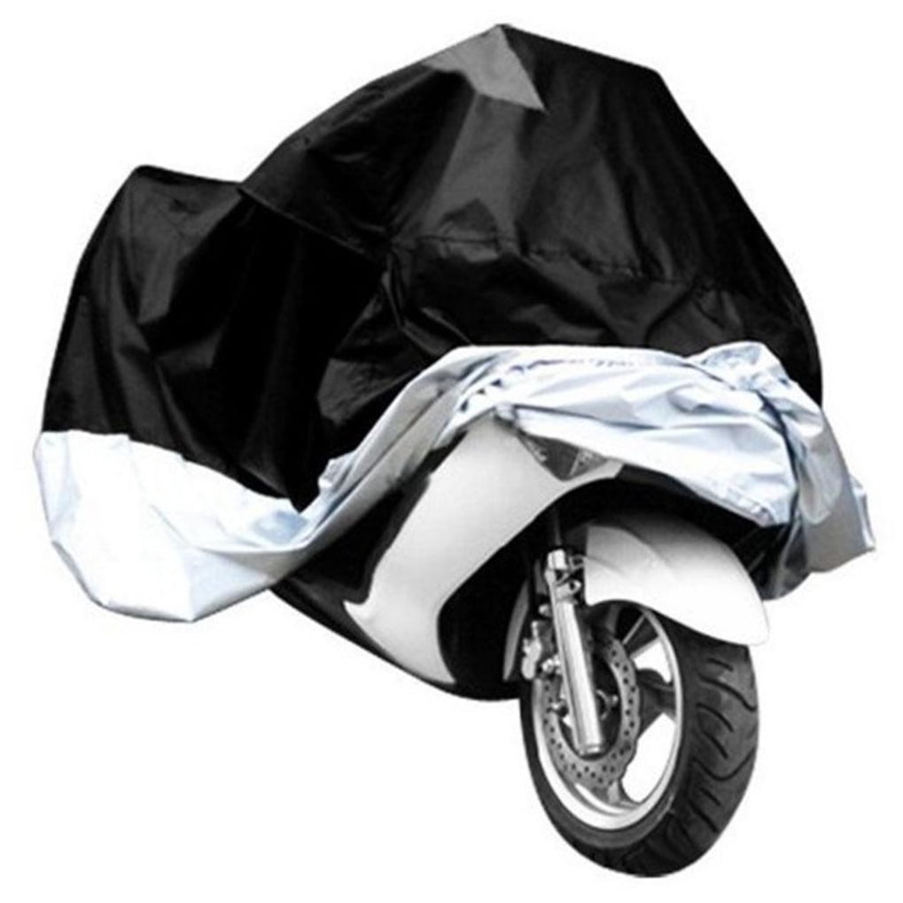 Motor Scooter Cover Waterproof Outdoor Motorbike Cover Silver 1Pcs โ image 4
