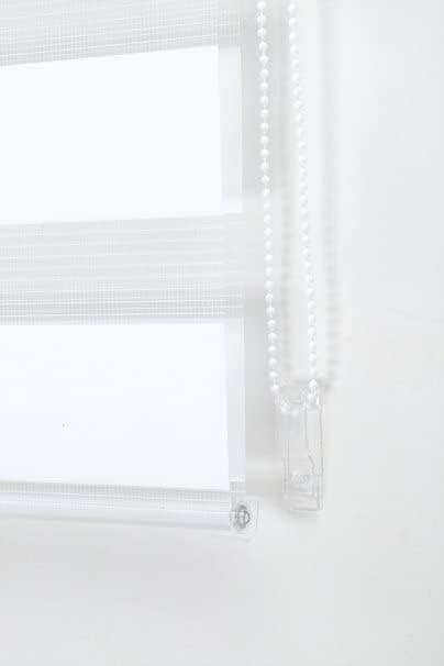 1 PC Zebra Blackout Roller Blind Sun Protection No Drill, 50 × 150CM, White — image 5