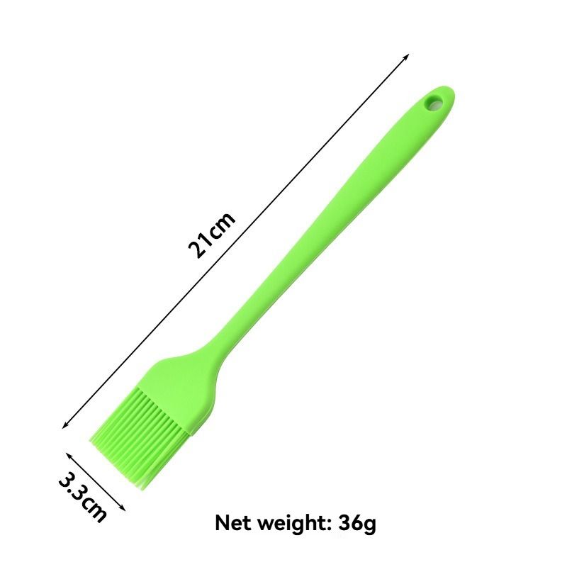 silicone oil brush, grilling brush, baking brush, high heat resistant brush, 21cm brush, baking cloth brush, kitchen tools, bbq accessories, non-stick brush