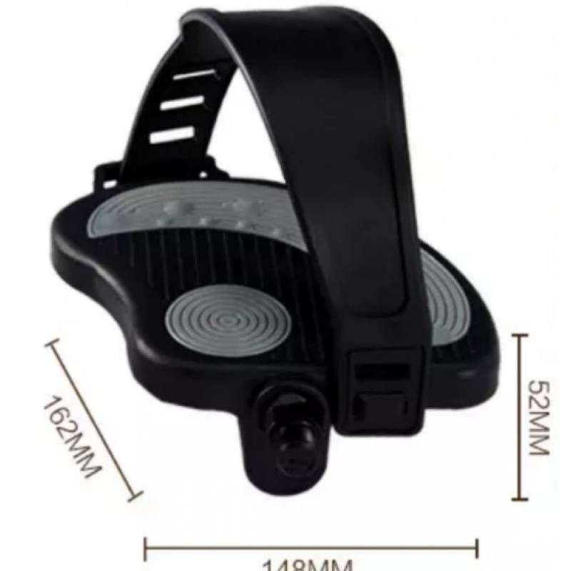 Bike Pedals with Straps for Bike, Spin Cycling Bike, Indoor Bike, Stationary Recumbent Bicycle Replacement Parts โ image 5