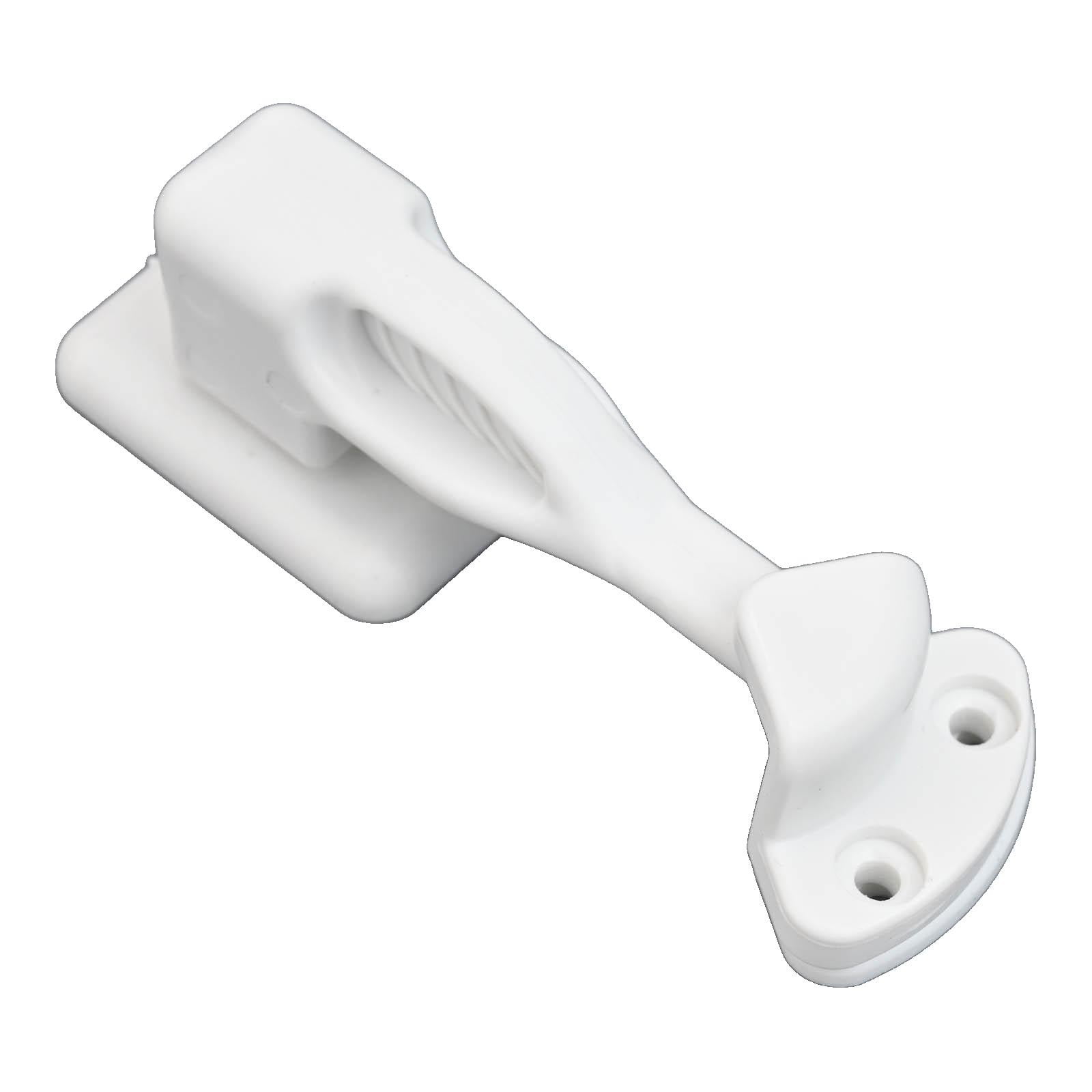 Nylon Rv Cabinet Latch Lock For Camper Trailer Boat Easy Install Secure Door Catch Holder White Black Travel Accessory Construction White โ image 6