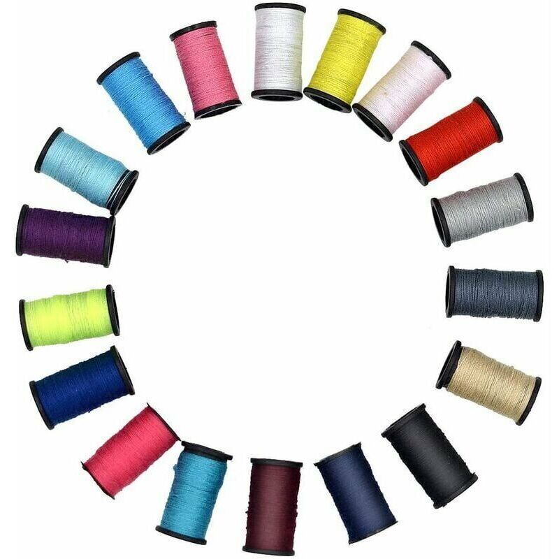 Mini Sewing Kit with 52 Sewing Accessories, 18 Thread Spools with Black Sewing Box for Beginners Kids Travelers Sewing Machine Adults Girls (Small) โ image 2