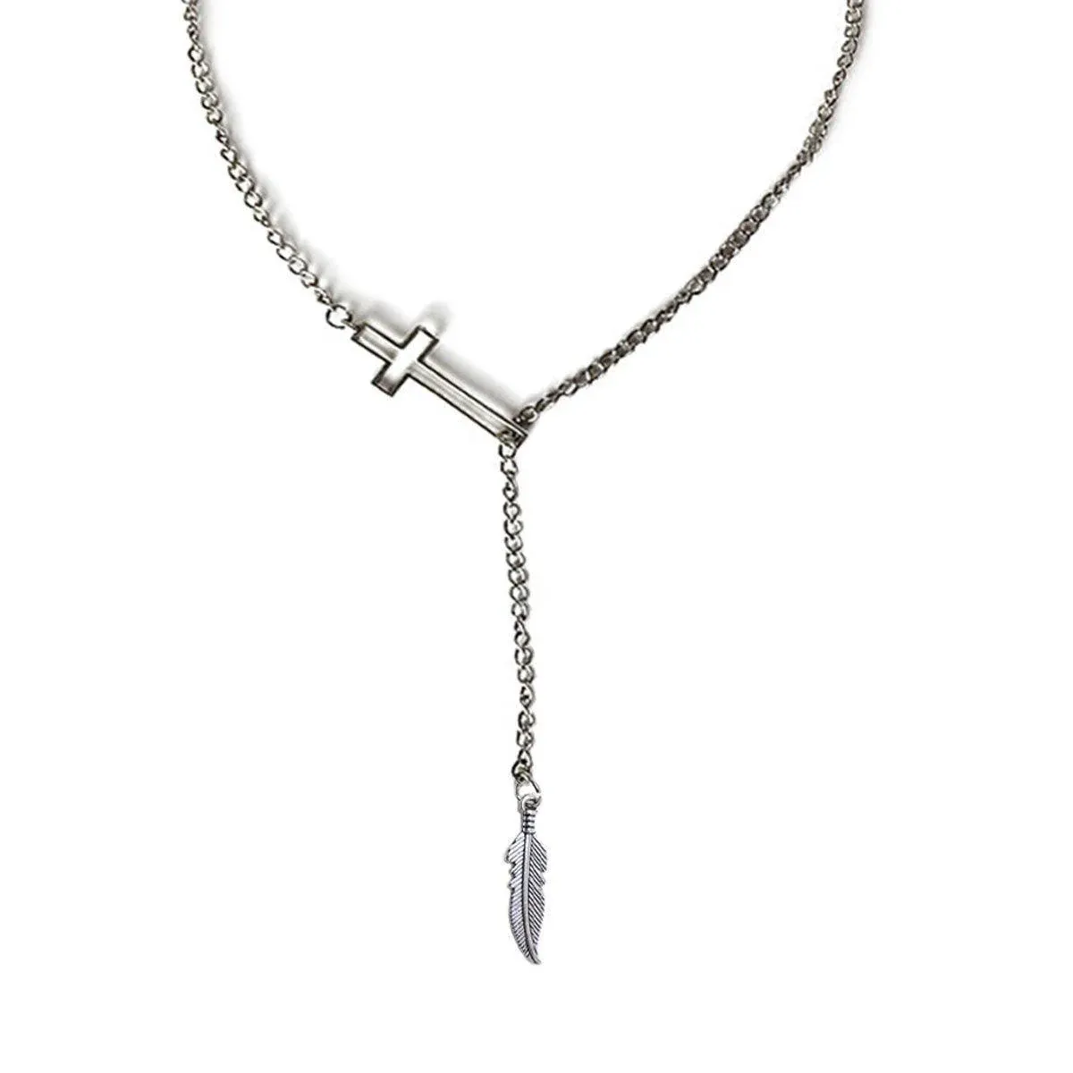 Exaggerated Retro Cross Necklace Women Unique Statement Jewelry Gift Idea โ image 2