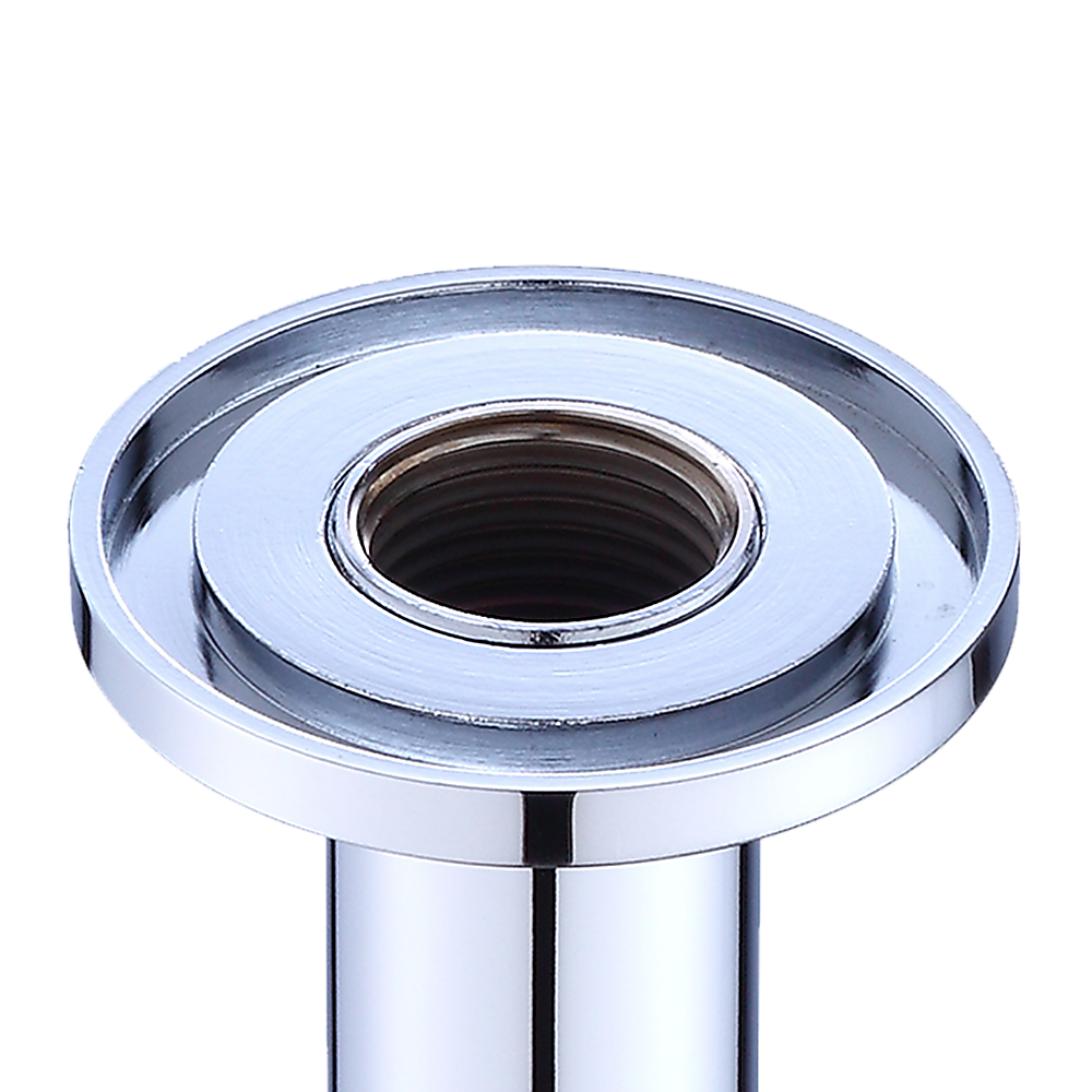 Shower Head Arm Wall Connector Round Bathroom Rainforest ShowerHead โ image 5