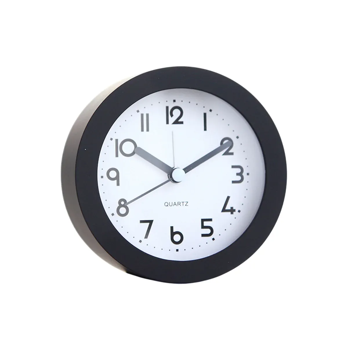 Silent Desktop Small Alarm Clock with Night Light Battery-Powered Durable — image 2