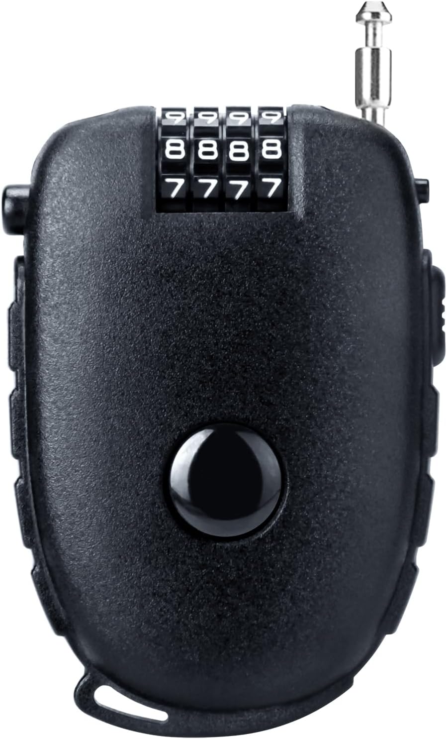 Snowboardslot - 4-position combination 27.5 inch - retractable cable lock - for snowboards, bikes, luggage, backpacks, scooters, suitcases - small
