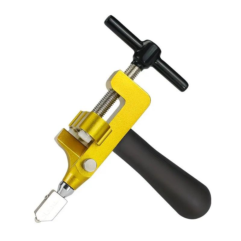 Tile and Glass Cutter, Precision Cutting with Alloy Blade, Sturdy and Durable for Time and Effort Savings, Suitable for Multiple Scenarios, Essential Tool for
