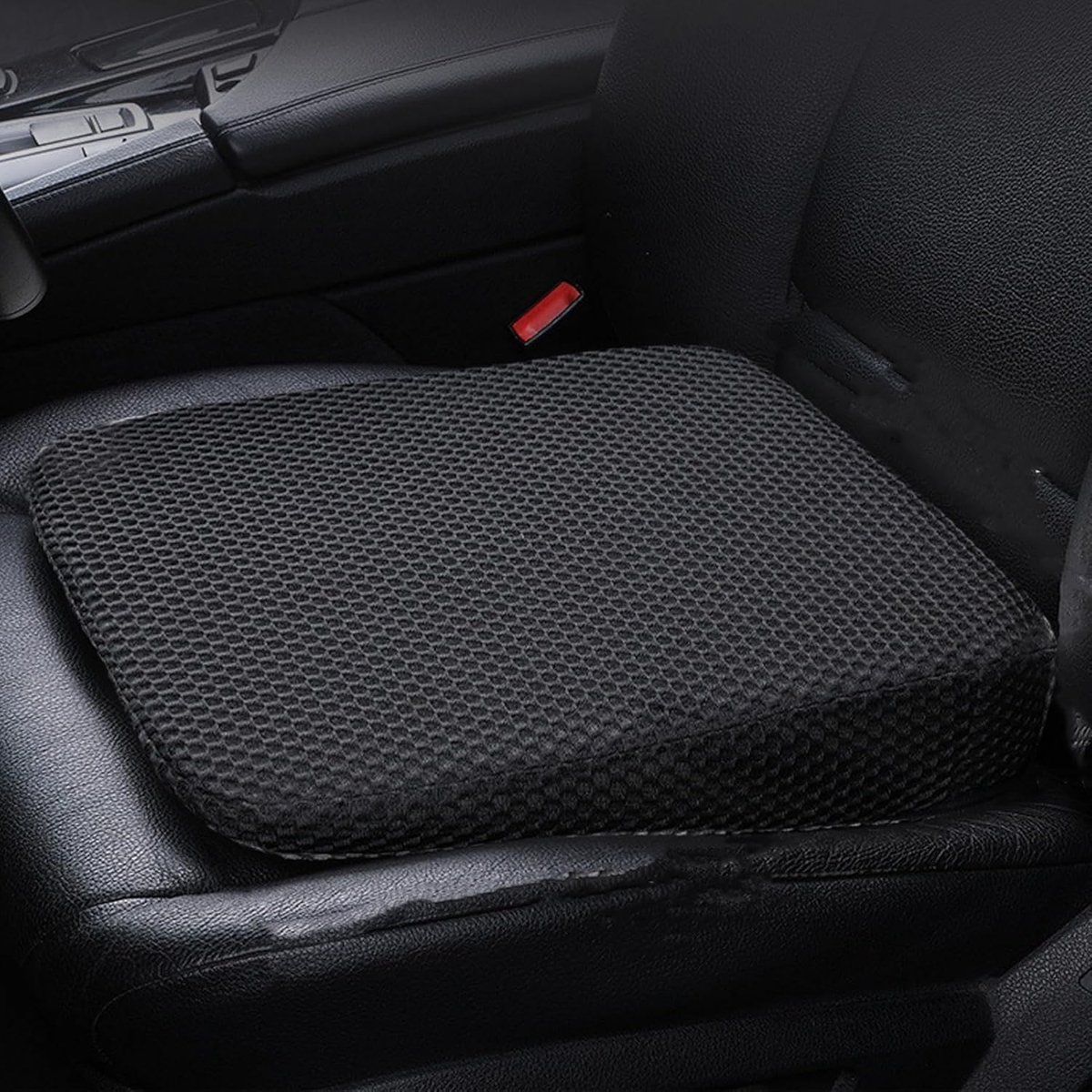 Non-Slip Car Seat Cushion for Adults, Thick Hip Support Cushion for Truck SUV Sedan and Office Chair, Back Tailbone Relief โ image 5