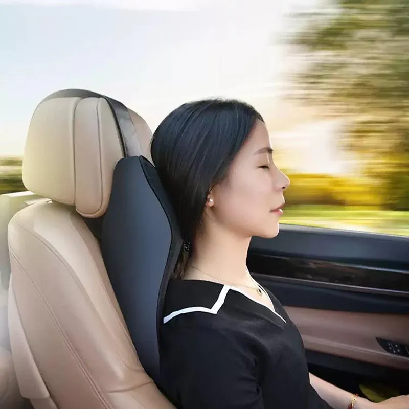 Memory Foam Vehicle Headrest Cushion for Neck and Lumbar Support Comfort — image 5