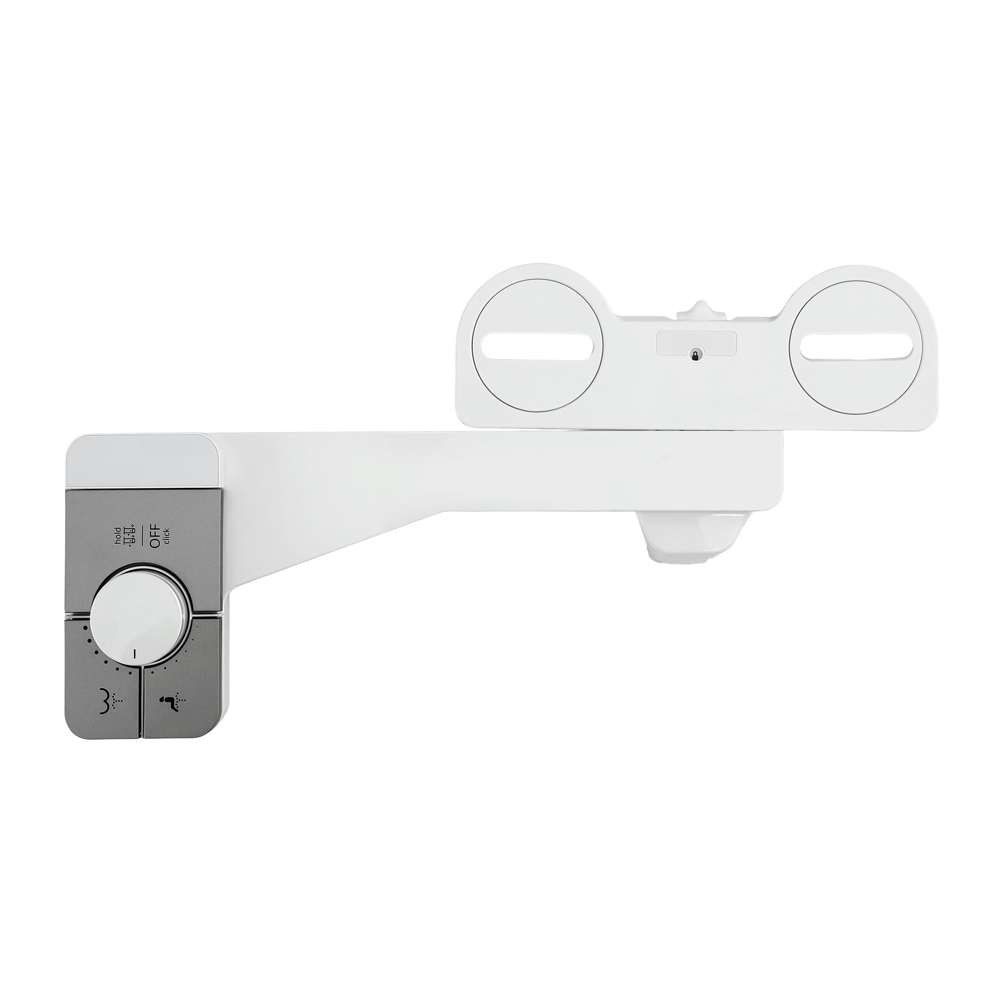 Cefito Non-Electric Ultra-Slim Bidet Attachment Detachable Bidet with Dual Nozzle Frontal & Rear Wash Adjustable Water Pressure Cold Water Toilet Bide โ image 4