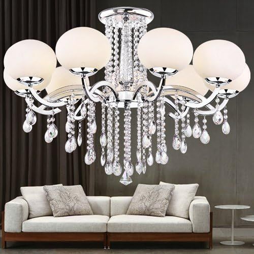 20Pcs Chandelier Crystals, Clear Teardrop Crystal Chandelier Pendants Parts Beads, Hanging Crystals or Chandeliers (38mm, Clear) โ image 5