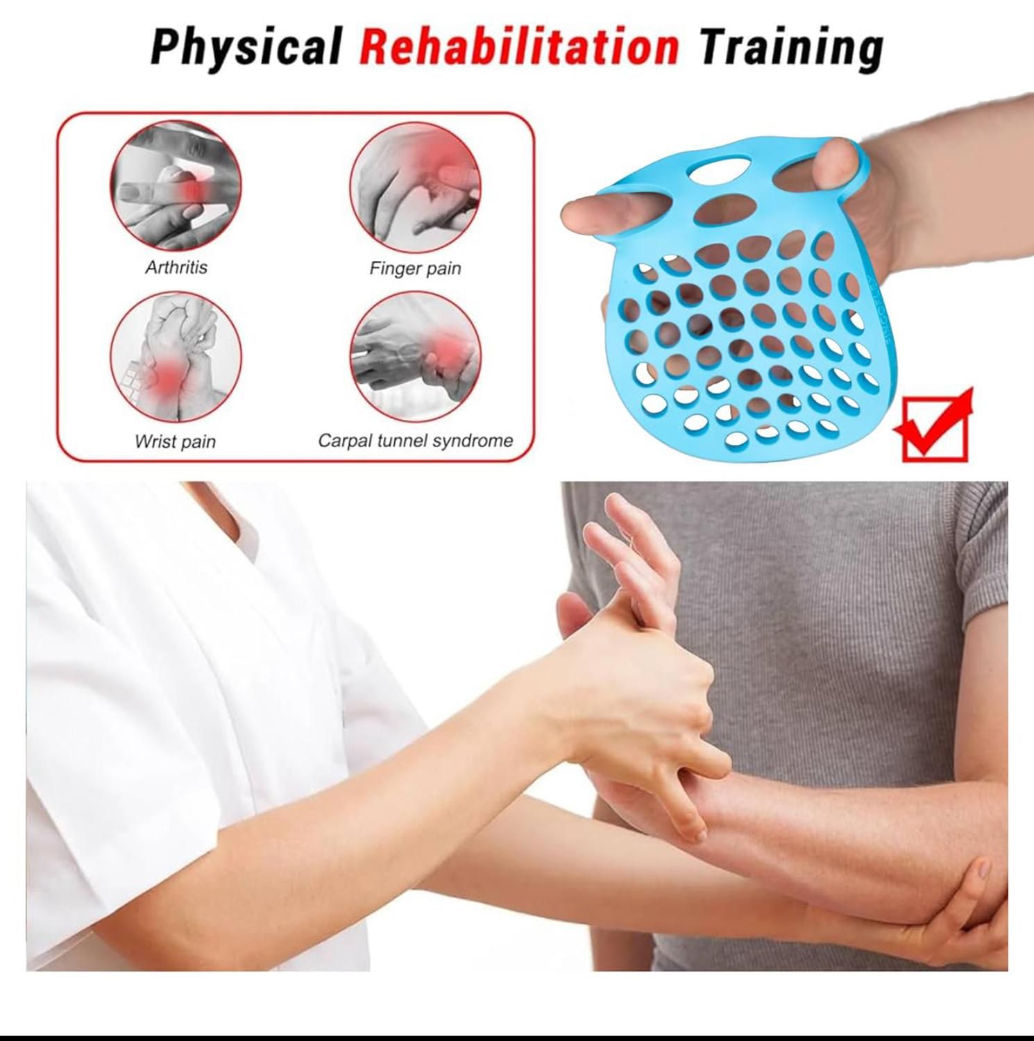 Finger Stretcher Hand Exerciser 2 Pack for Grip and Rehab — image 6