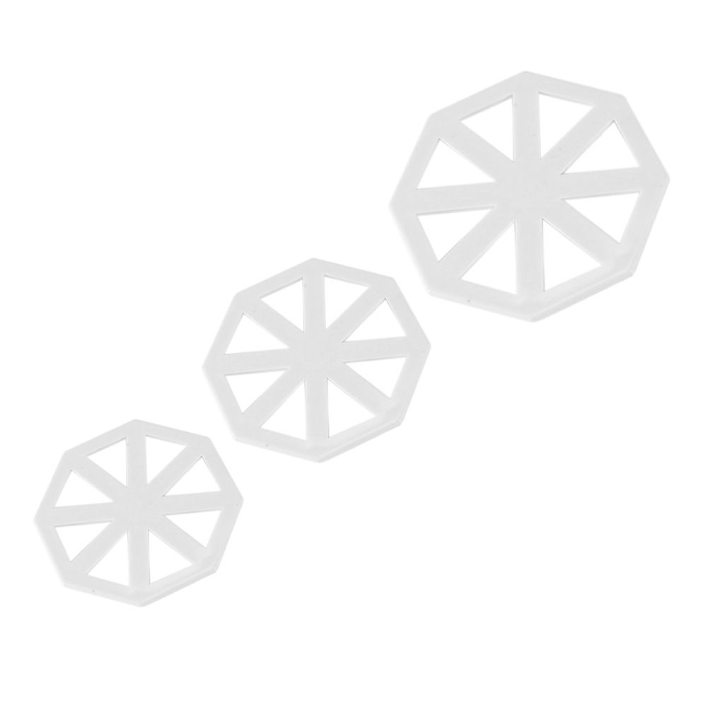3pcs/set Bunting Flag Cutters Cake Decorating Mold Chocolate Fondant Mould DIY Tool โ image 5