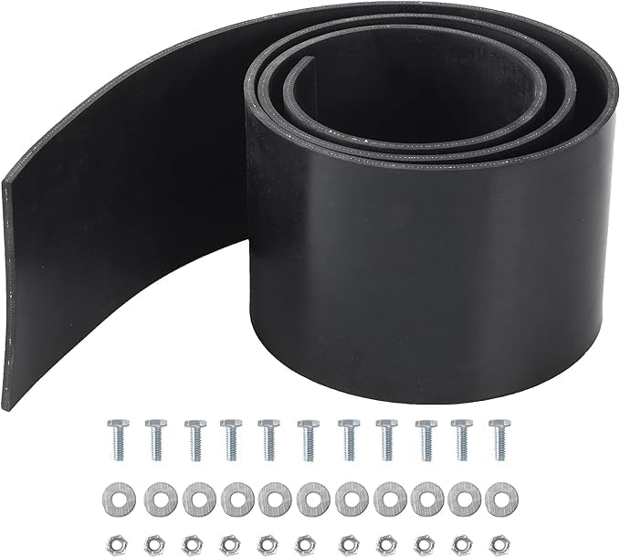 Replacement Polaris Snow Plow Skid Shoes and Universal Rubber Flap โ image 6