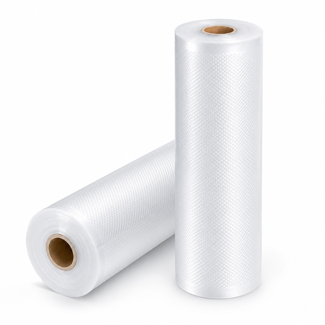 Vacuum Sealer Bag Roll 28cm x 5m Embossed Food Storage Bags 2 Rolls for Vacuum Packing and Kitchen Storage
