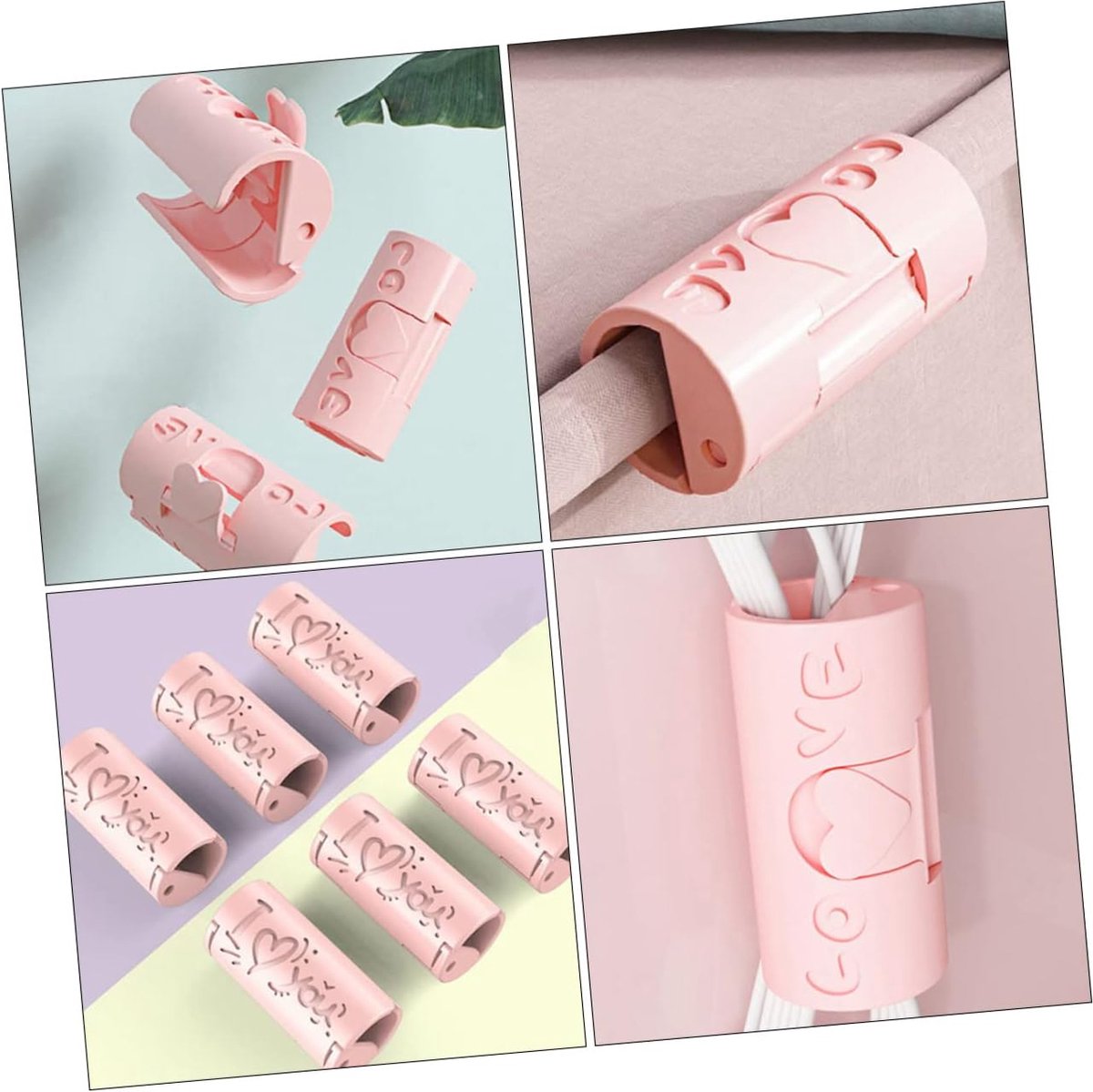 Duvet Clips - 12 Pieces - Sturdy Duvet Clips - Duvet Clamps - Duvet Pegs - Clip Duvet Cover - Prevents Your Duvet from Shifting - Clamps - Pink — image 3