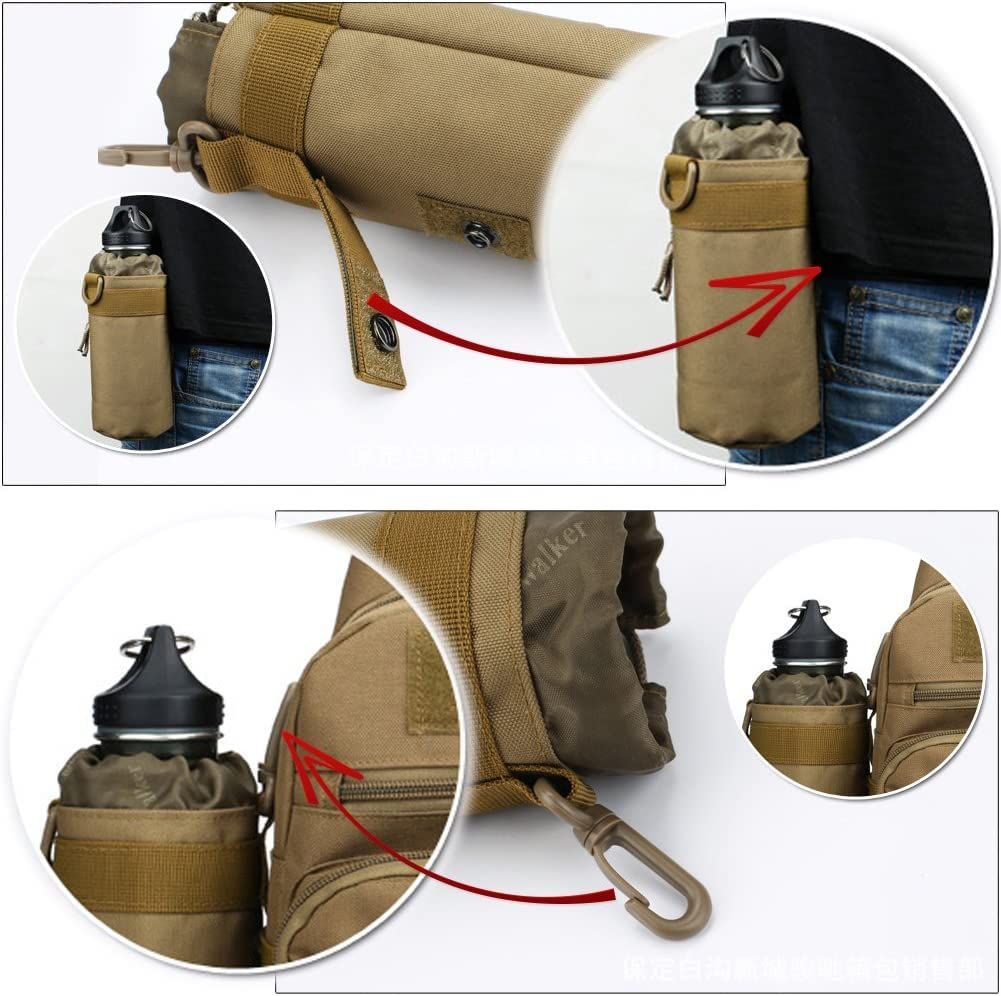 Water Bottle Sleeve Bag Bottle Holder Tactical Water Bottle Pouch scratch resistant Easy to Use Convenient to Carry