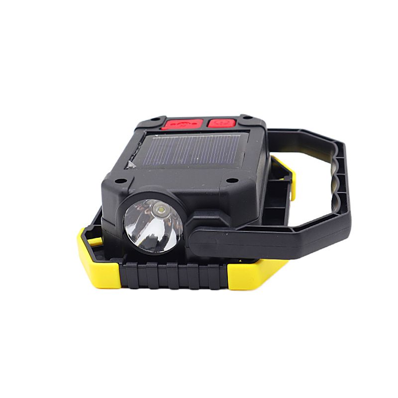 Searchlight Outdoor Portable Flashlight Emergency Solar USB Charging Floodlight Convenient & Flexibility Durable and Long lasting — image 5