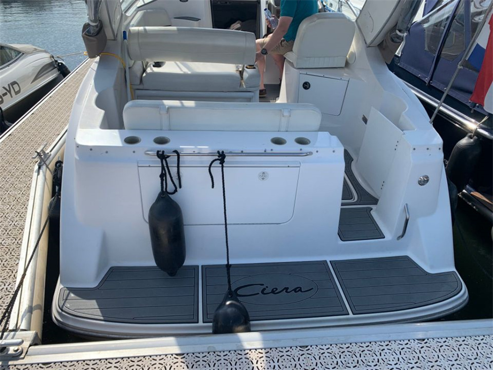 2000 Bayliner 2855 Swim Platform Cockpit Boat EVA Faux Foam Teak Deck Floor Pad โ image 6