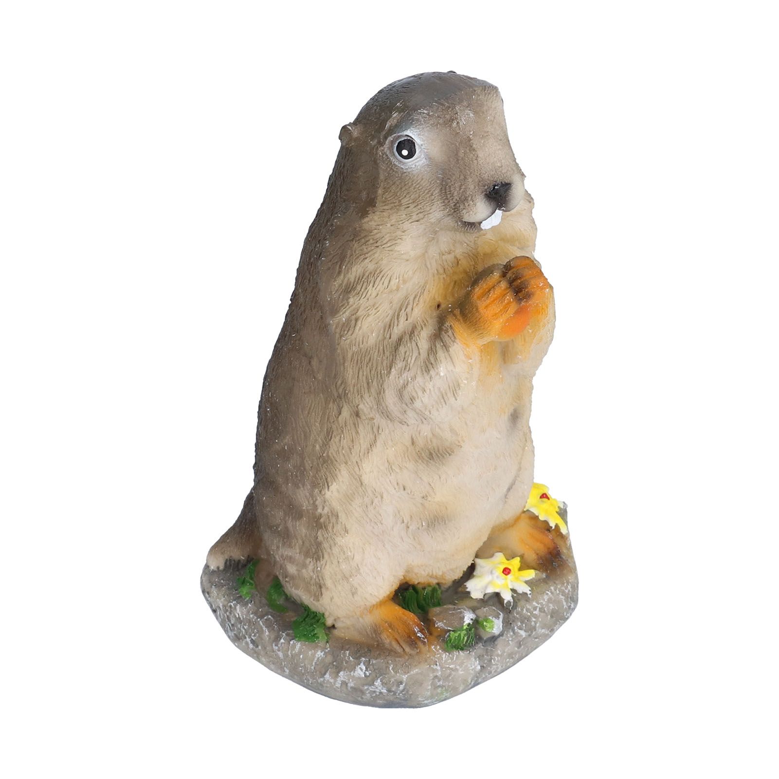 Resin Groundhog Small Ornaments Animal Model Landscape Props Resin Crafts Bonsai Decorations — image 5