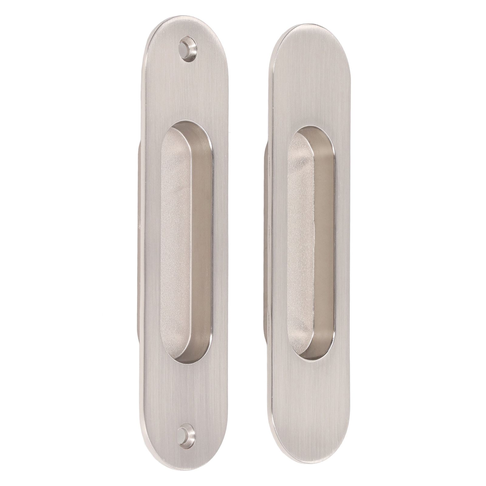 Sliding Door Handles Set Smoothing Surfaces Aluminum Alloy Closet Door Finger Flush Pull โ image 5
