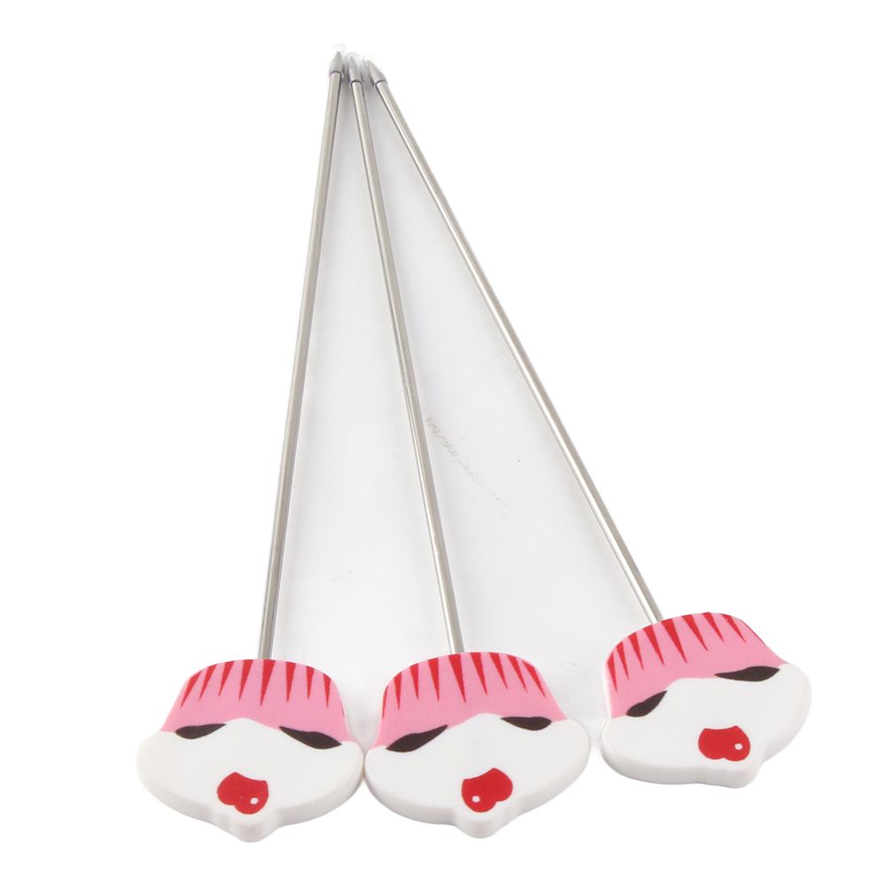 3Pcs Stainless Steel Cake Tester Probe Cake Tester Biscuits Baking Test Needle DIY Baking Tool for Cake Bread Muffin Testing — image 5