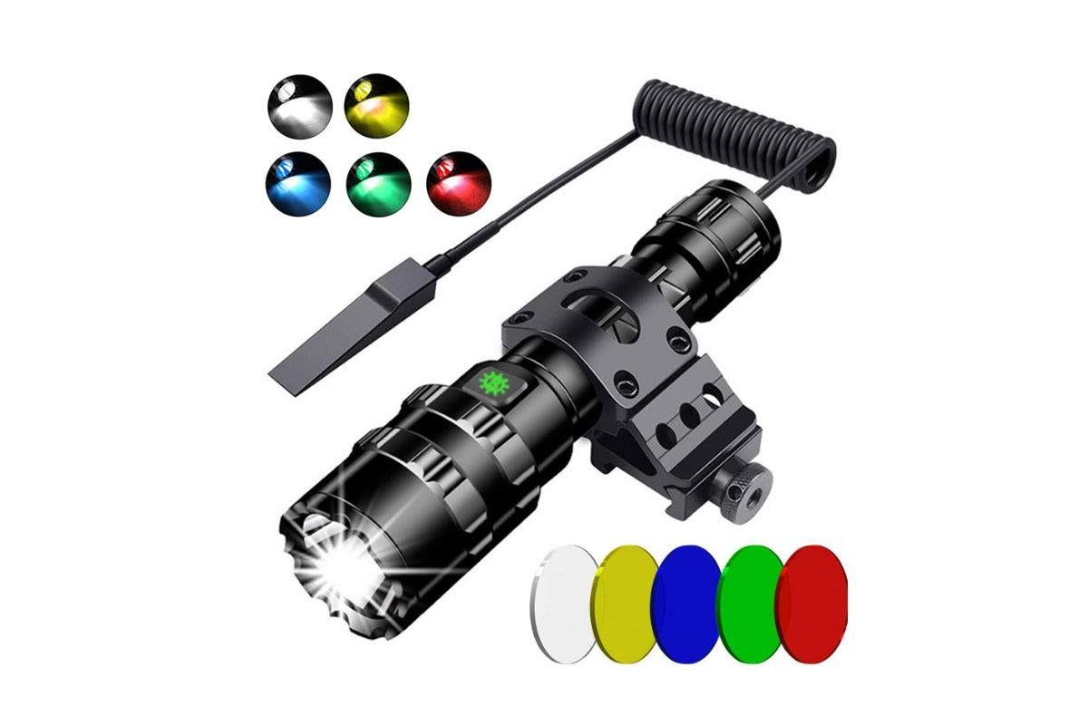 Rechargeable Flashlights High Lumens Flashlight Powerful Tactical Flashlights Flashlight for Emergency Camping โ image 2