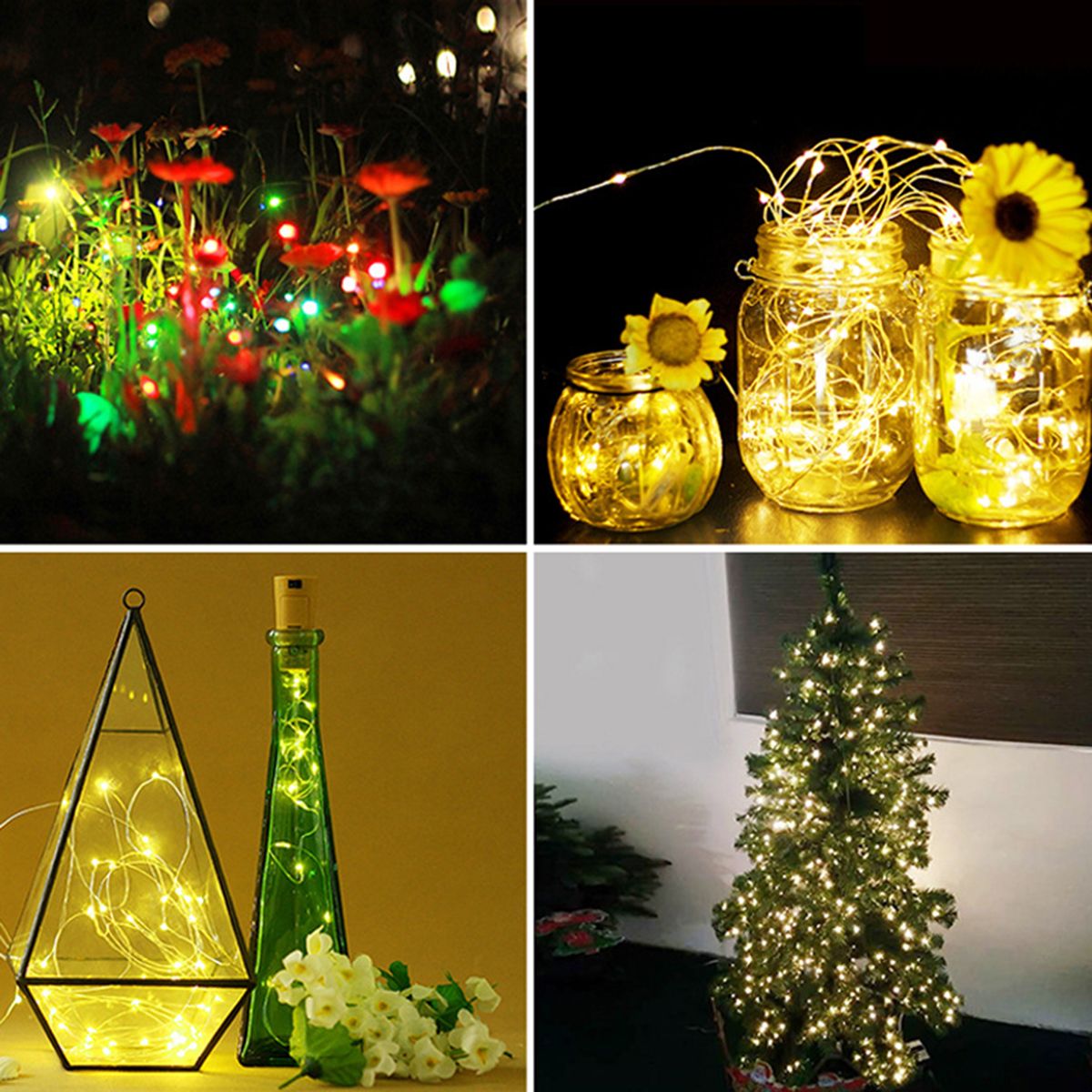 Solar Powered String Lights Fairy String Light for Outdoor Wedding Party Seasonal Decorations โ image 6