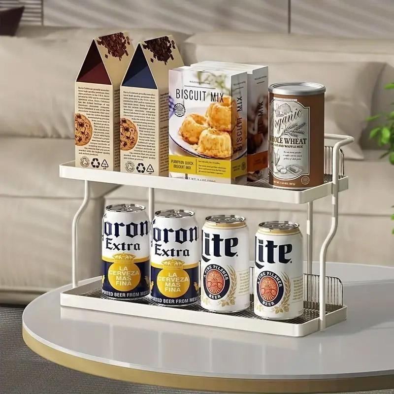 2 Tier Shelf Kitchen Storage Rack Organizer for Home and Countertop Organization โ image 4