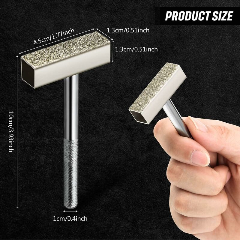 3 pcs Dressing Wheel Dresser Diamond Grinding Wheel Dresser Bench Grinding Wheel Dressing Tool For Grinding Deburring โ image 2