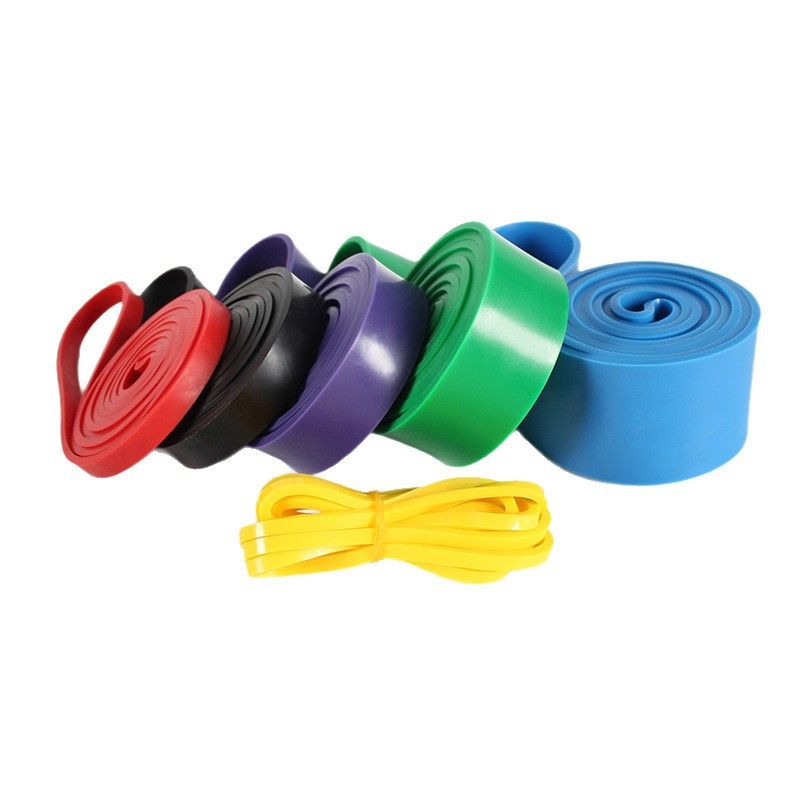 Resistance Bands TPE Fitness Pull Up Exercise Loop Tpe green 55-125 lbs โ image 5