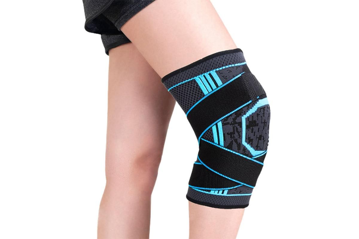 Gym Knee Pads Sport Knee Sleeve Knee Support Brace(2XL) — image 3
