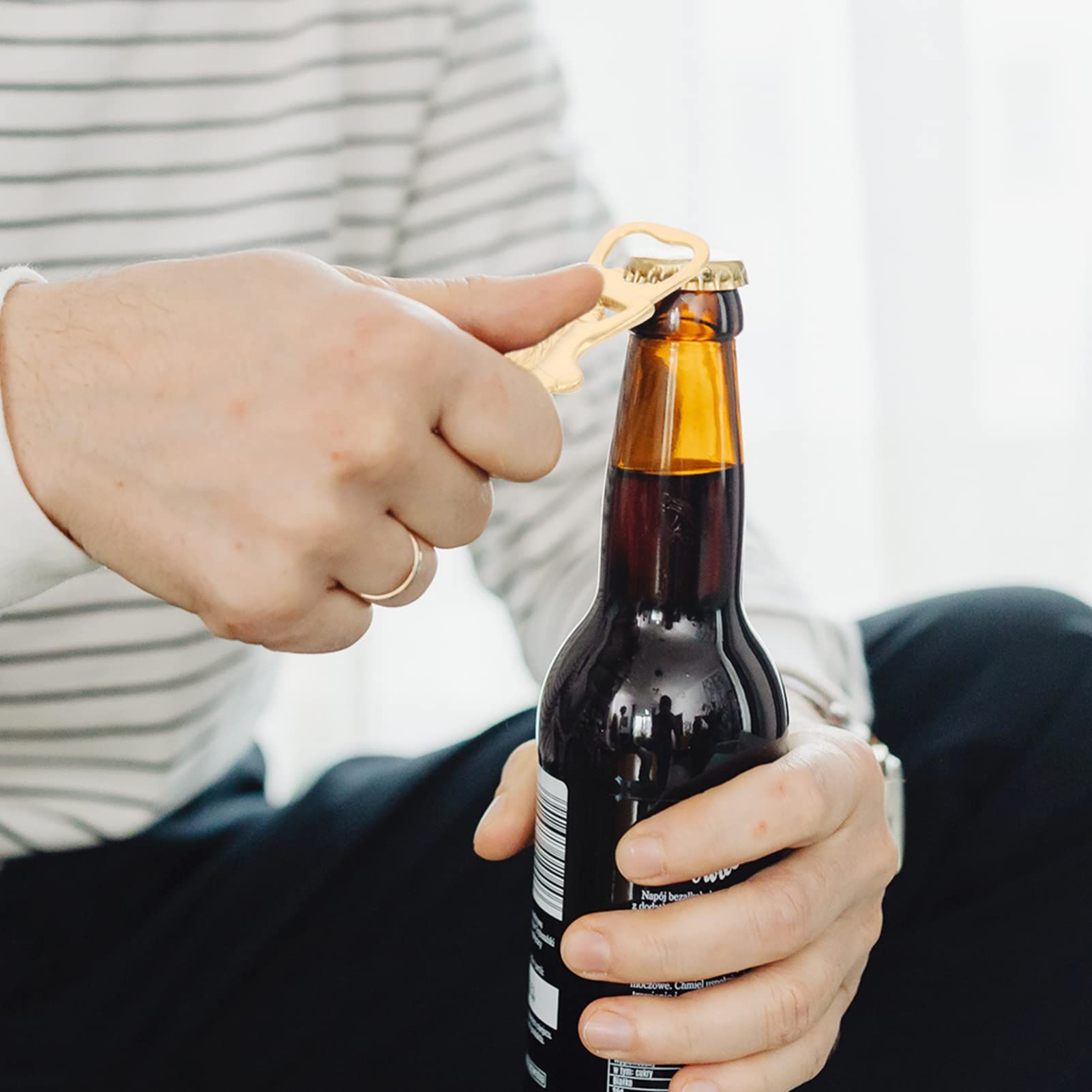 Brass Bottle Opener Naked Lady Shape Beer Opener Metal Beer Bottle Opener Can Soda Cap Opener Beer Wine Bottle Opening Tool โ image 4