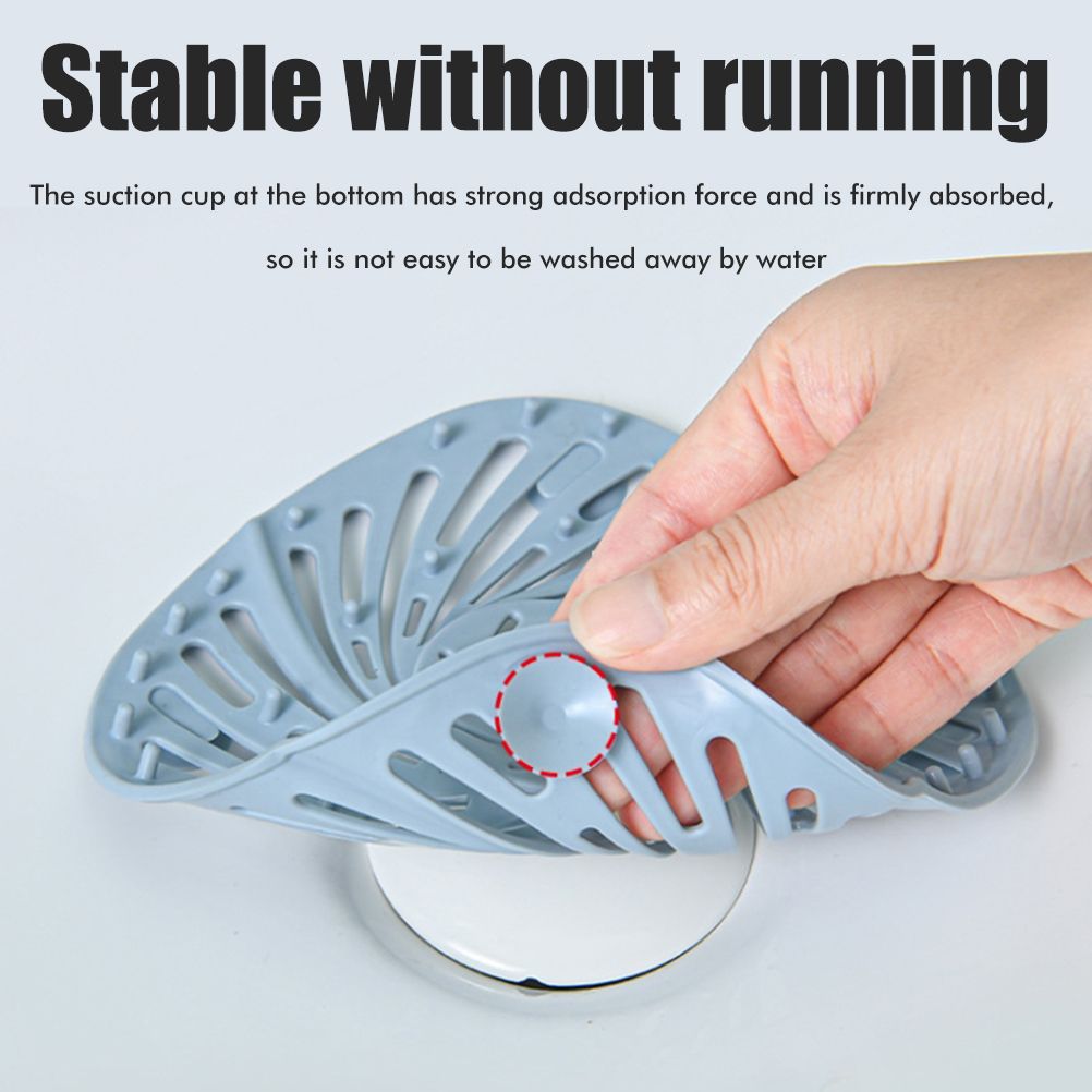 Hair Drain Catcher Shower Drain Cover Hair Stopper with Suction Cup for Bathroom Bathtub Kitchen โ image 6