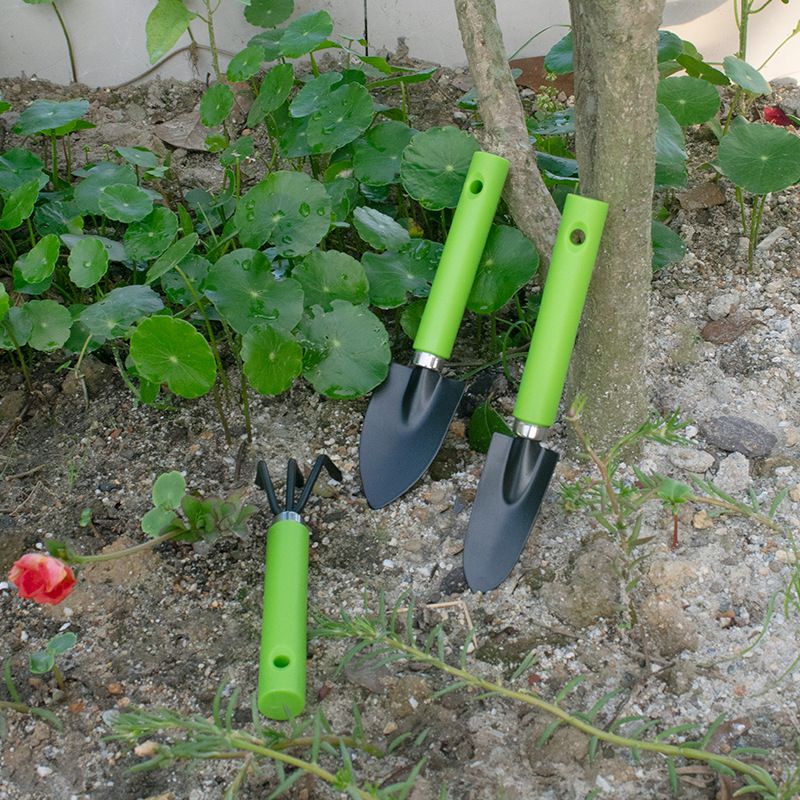 3 Pieces Mini Garden Plant Tool Set for Succulents Weeding Digging Planting,Used for Loosening Soil, Digging Pits, Weeding, Etc — image 2