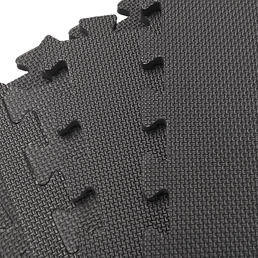 4 Tiles EVA Interlocking Gym Floor Mats – Home Fitness Puzzle Exercise Mat Set — image 5