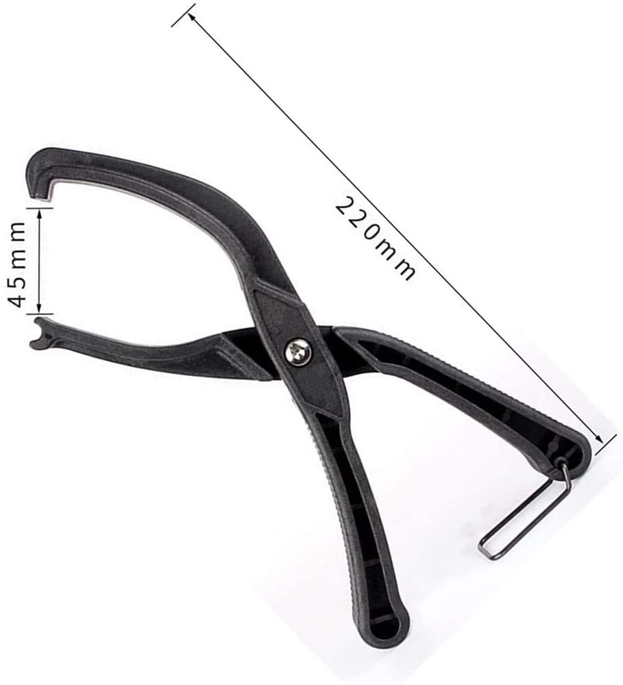 Bike Bicycle Tire Lever, Black Bike Tire Pliers Bead Breaker Plastic Bicycle Tire Repair Tool Bike Tire Removal Tool Cycling โ image 2
