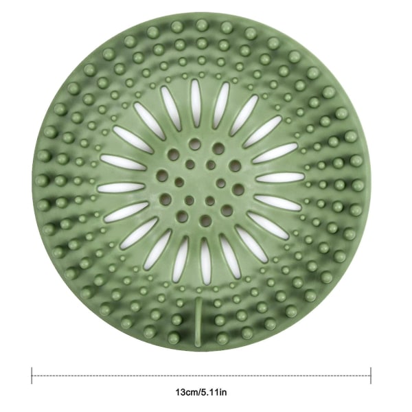 5-pack drain hair catcher, silicone hair stopper Bathtub drain filter, cover Hair trap, hair catcher_max — image 2