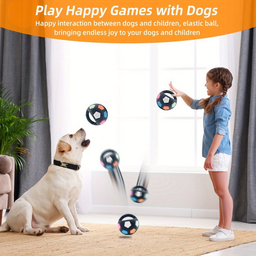 Football-shaped pet dog toys, sturdy and durable tooth-grinding training toys, squeaking sound toys โ image 4