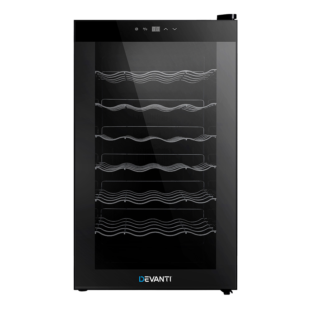 Devanti Wine Fridge Cooler 28 Bottles β image 3