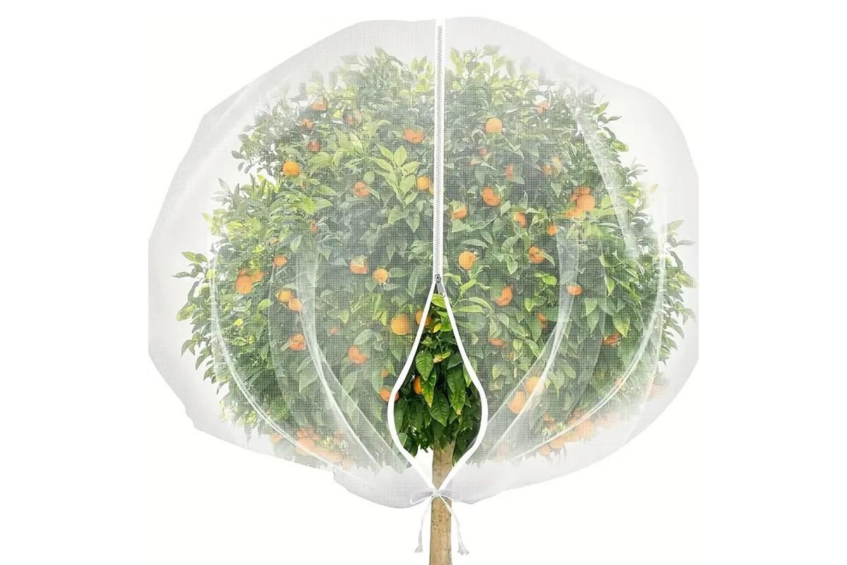 Bird Netting for Garden Protection Garden Netting Pest Barrier with Drawstring — image 2